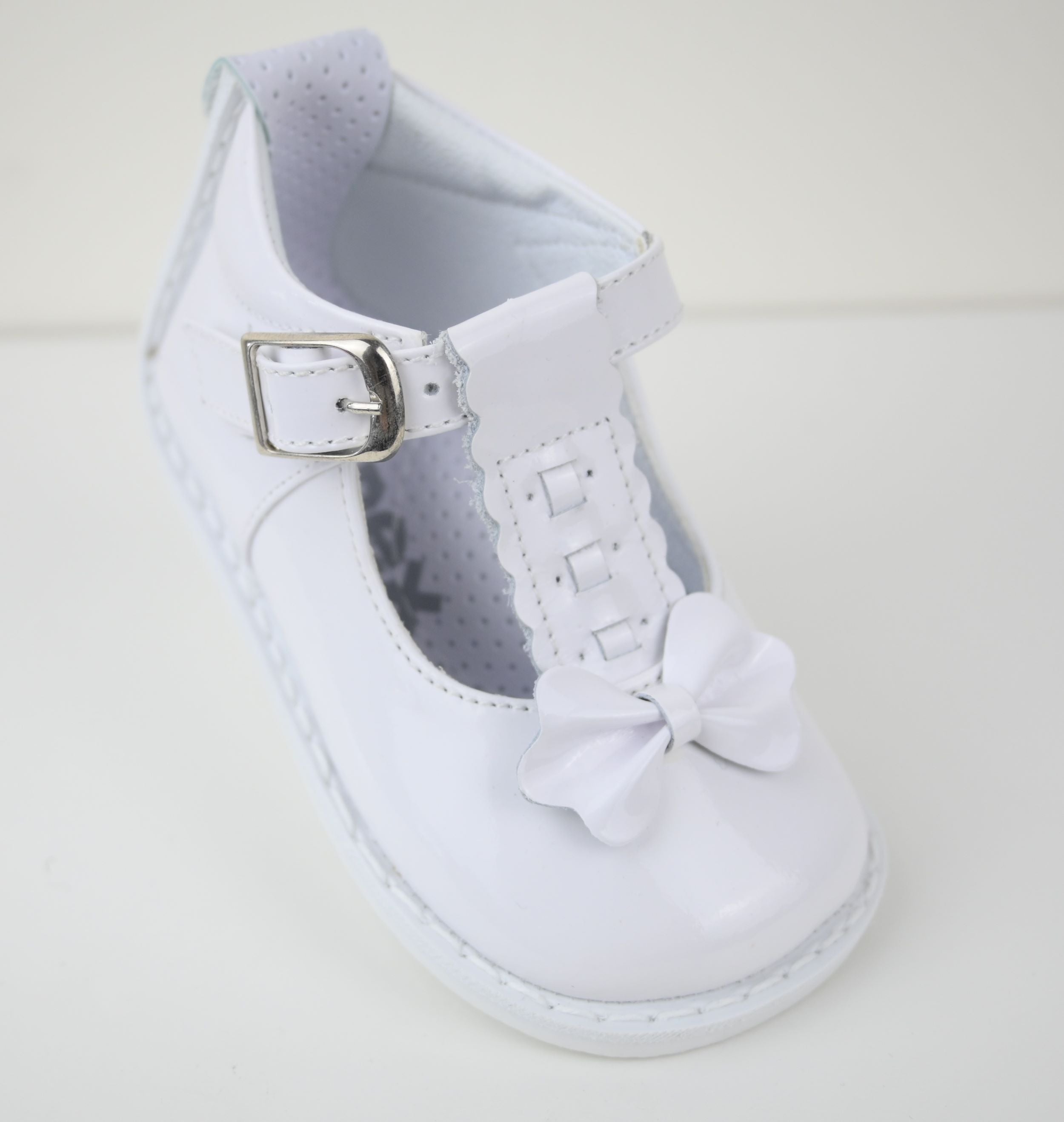 Anastasia Shoe White Patent - Daydream Babywear
