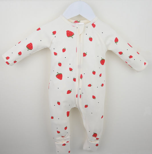 Strawberry Sleepsuit