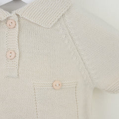 Bradley Romper Natural