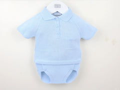 Bradley Pants Suit Blue