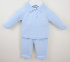 Louis Trouser Suit Blue