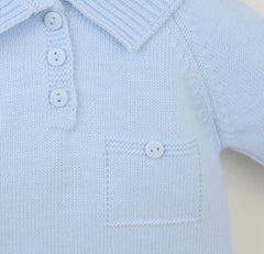 Louis Trouser Suit Blue