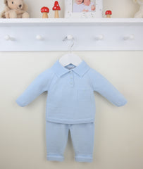 Louis Trouser Suit Blue