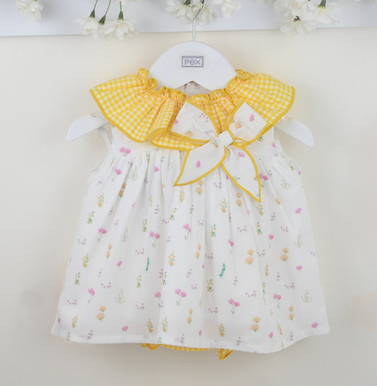 June Dress & Pants Yellow