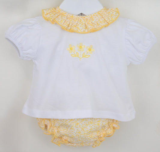 Muriel Pants Suit Yellow