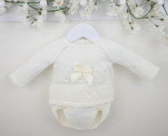 Arianna Pants Suit Ivory