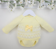 Arianna Pants Suit Lemon