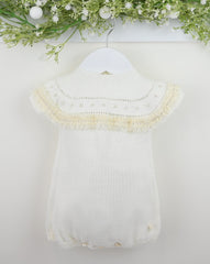 Gia Romper Ivory