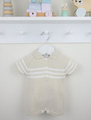 Mateo Romper Suit Natural