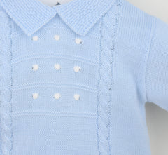 Thomas Trouser Suit Blue
