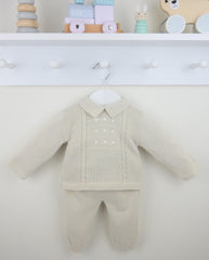 Thomas Trouser Suit Natural