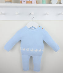 Duckling Trouser Suit Blue