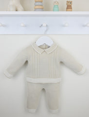 Mario Trouser Suit Natural
