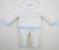 Mario Trouser Suit Pale Ivory