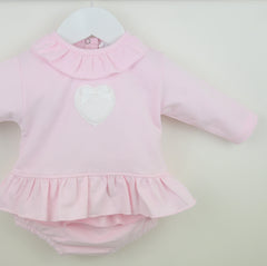 Portia Pants Suit Pink
