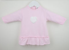 Portia Dress Pink/Ivory