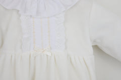 Hannah Sleepsuit Ivory