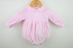 Hallie Romper Pink