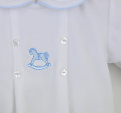 George Sleepsuit White