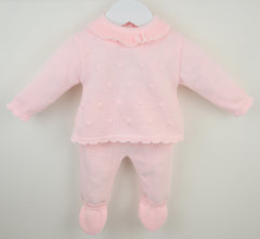 Carrie Trouser Suit Pink