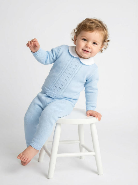 Marcus Trouser Suit Blue