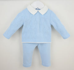 Benson Trouser Suit Blue