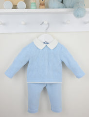 Benson Trouser Suit Blue
