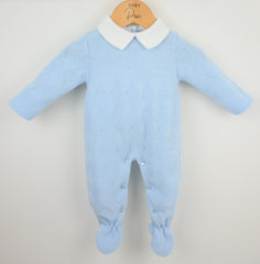 Benson Romper Blue
