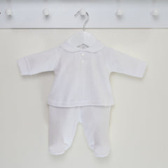 Classic Pyjamas White - Daydream Babywear