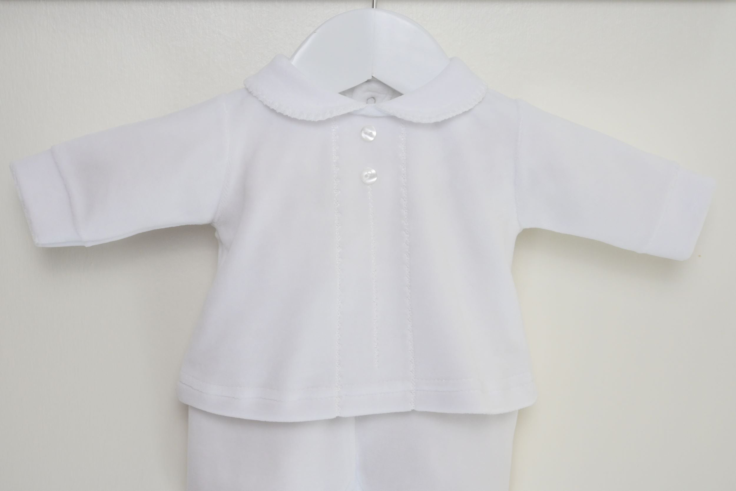 Classic Pyjamas White - Daydream Babywear