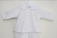 Classic Pyjamas White - Daydream Babywear