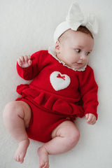 Cecily Pants Suit Red