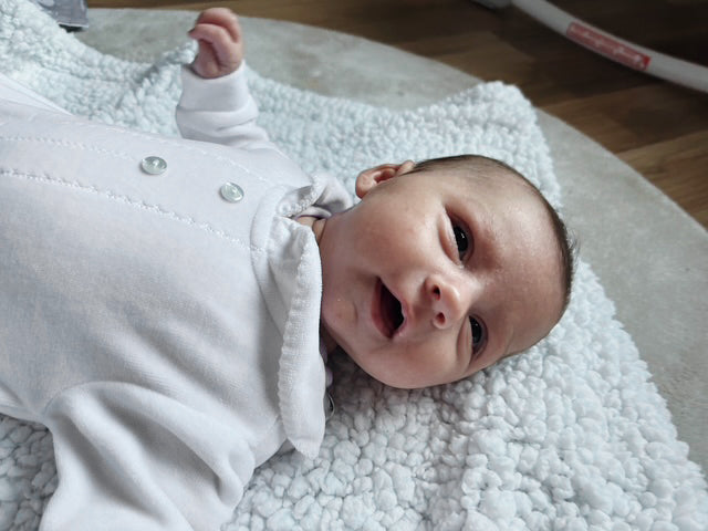 Classic Baby Sleepsuit White - Daydream Babywear