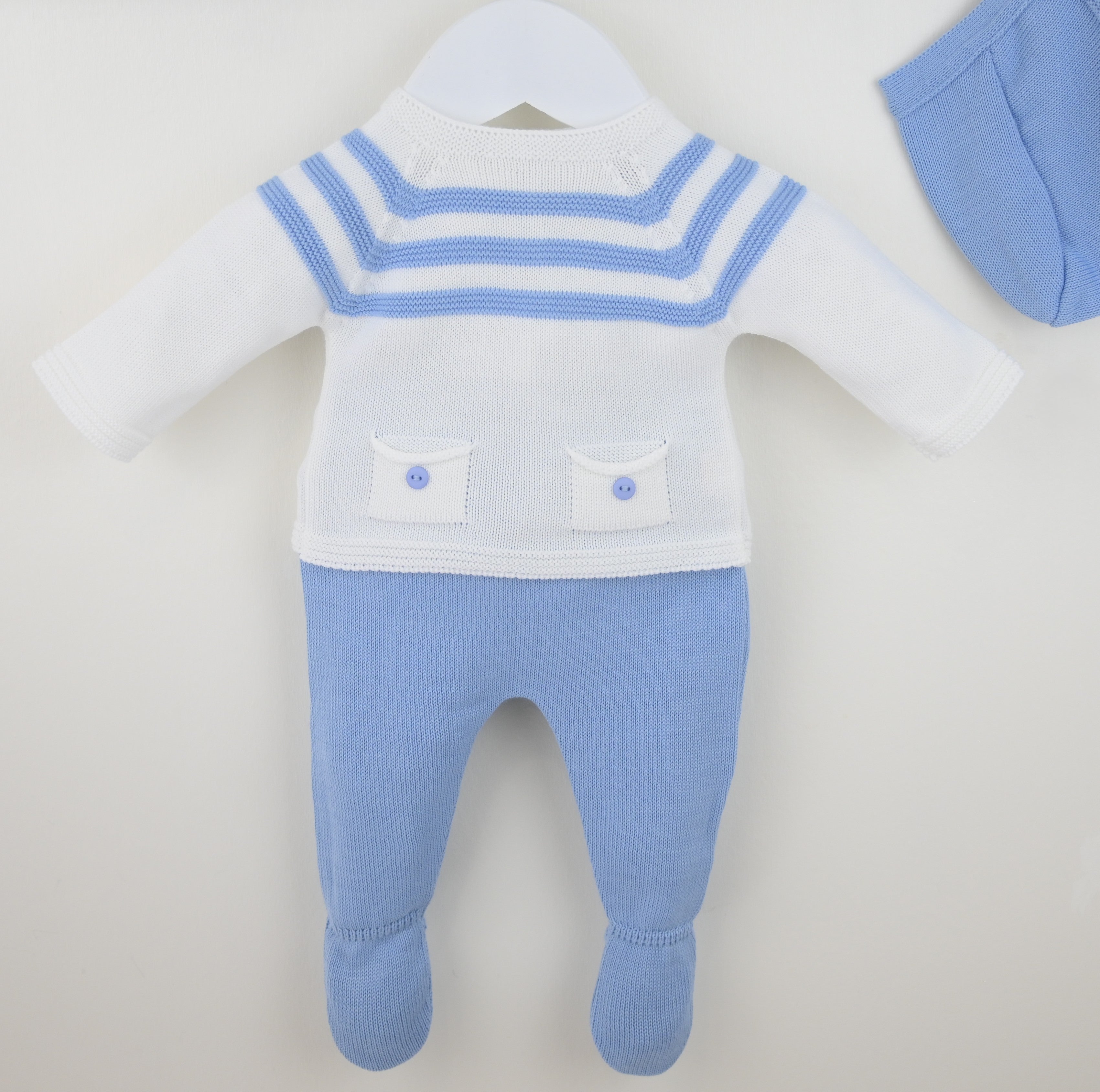 Calvin Suit Blue - Daydream Babywear