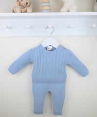 Fergus Suit Dusky Blue