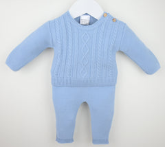 Fergus Suit Dusky Blue