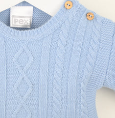 Fergus Suit Dusky Blue