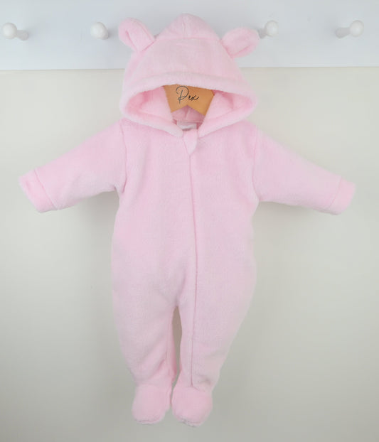 Snuggle Sleepsuit Pink