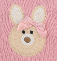 Girls Bunny Outfit Dusky Pink