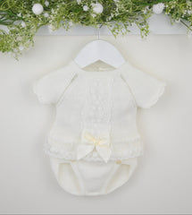 Lara Pants Suit Ivory