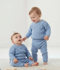 Fergus Suit Dusky Blue