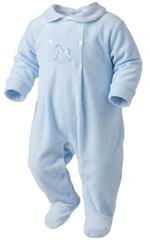 George Sleepsuit Blue