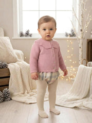 Liza Cardigan Set Dusky Pink
