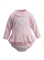 Portia Pants Suit Pink