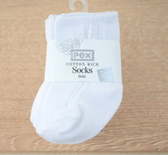 Baby Socks White 5 Pack