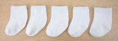 Baby Socks White 5 Pack