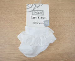 Sophie Lace Baby Socks 3 Pack