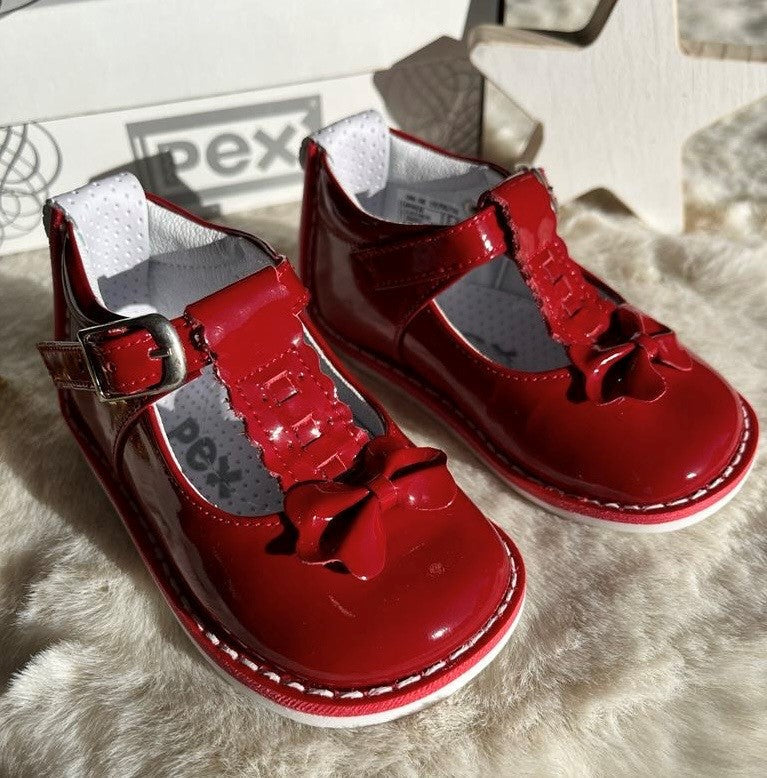 Anastasia Shoe Red Patent - Daydream Babywear