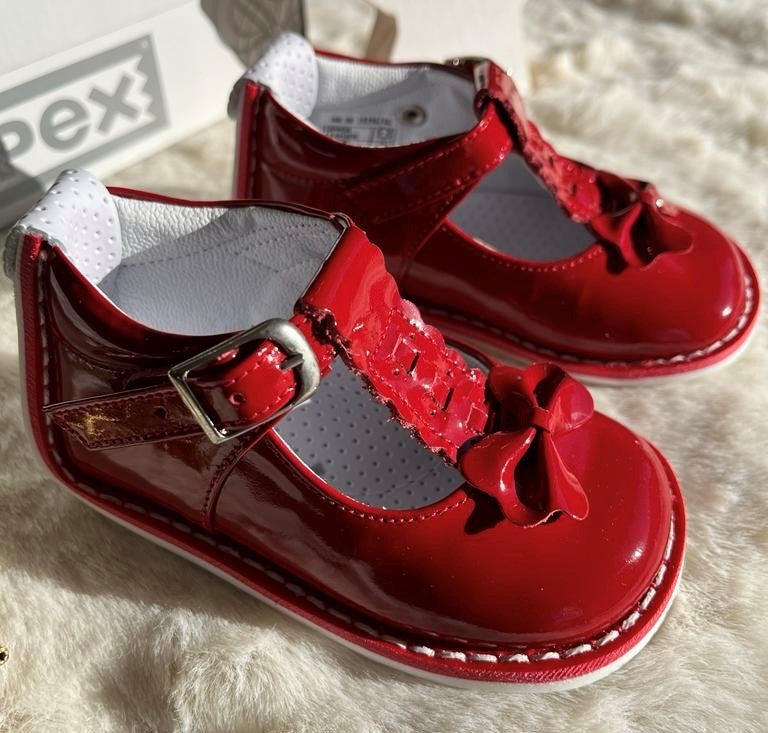 Anastasia Shoe Red Patent - Daydream Babywear
