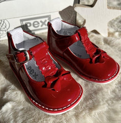 Anastasia Shoe Red Patent - Daydream Babywear